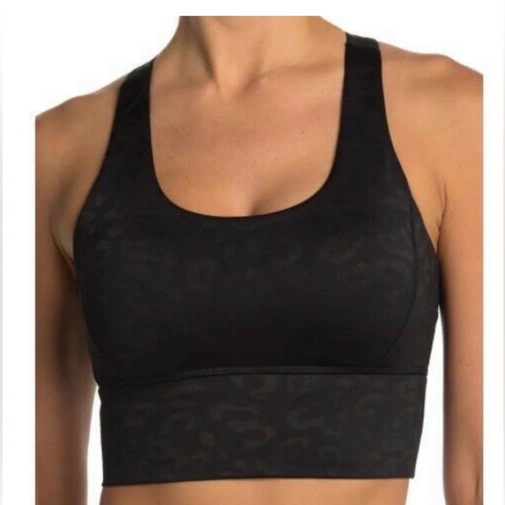 Bra  90 degree racerback sports bra - Black XL